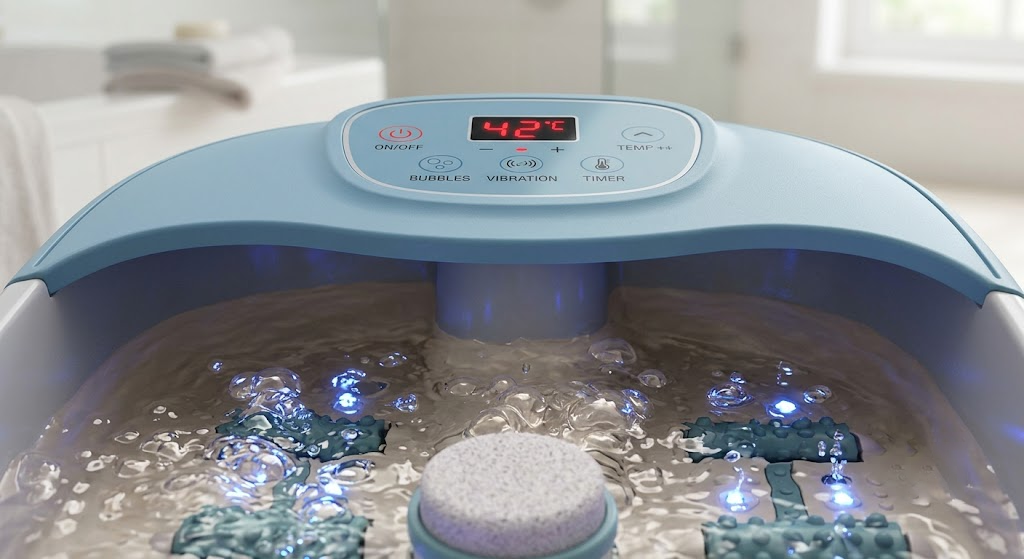Relaxing Heated Foot Bath Massager
