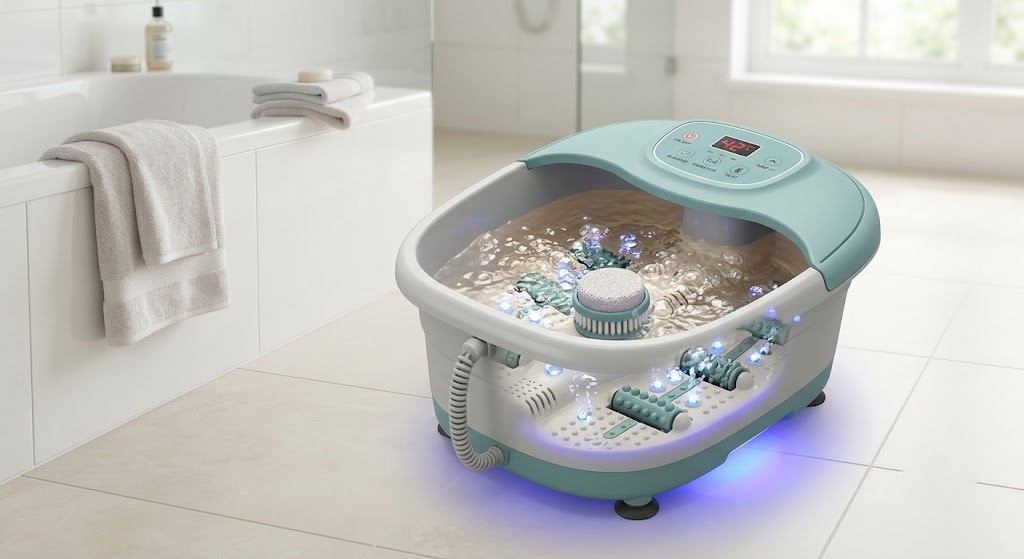 Relaxing Heated Foot Bath Massager