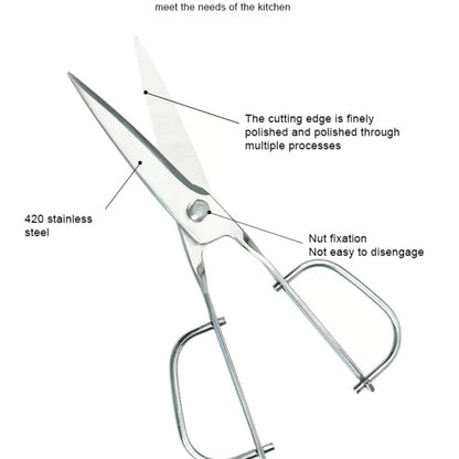 Heavy Duty Kitchen Shears Stainless Steel Detachable Food Scissors for Kitchen & BBQ