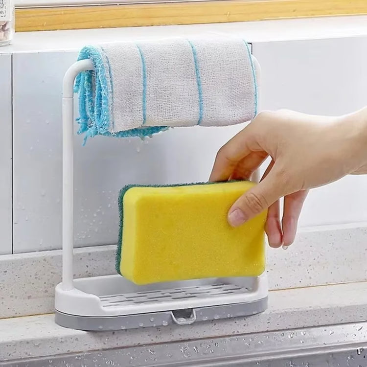 Space Saving Kitchen Sink Organizer Shelf