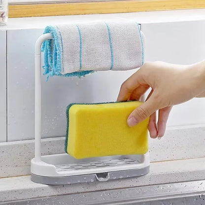 Space Saving Kitchen Sink Organizer Shelf