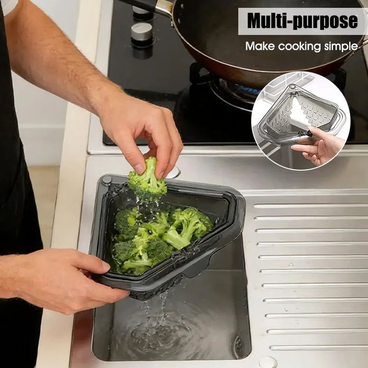 Magnetic Kitchen Sink Drain Filter Rack