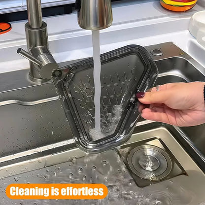 Magnetic Kitchen Sink Drain Filter Rack