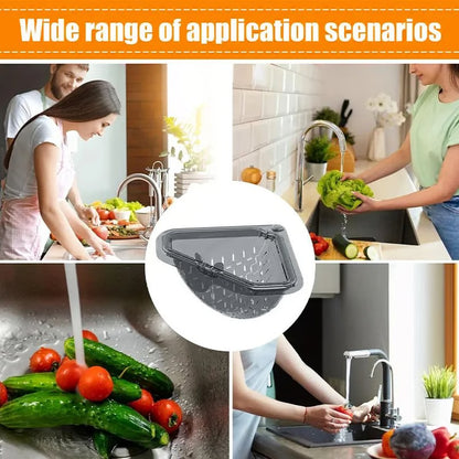 Magnetic Kitchen Sink Drain Filter Rack
