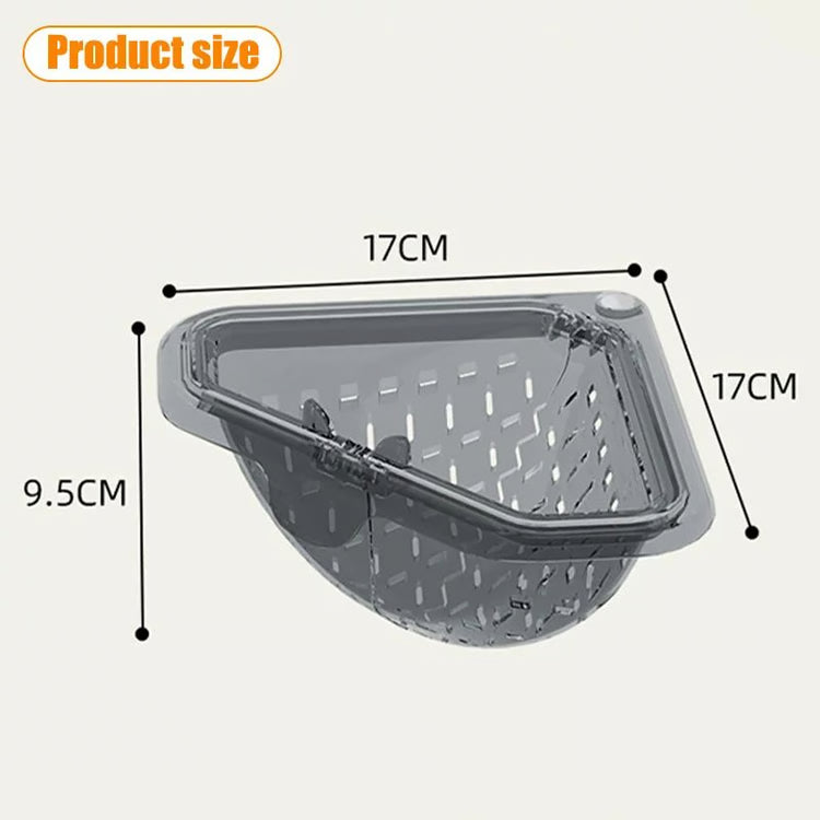 Magnetic Kitchen Sink Drain Filter Rack