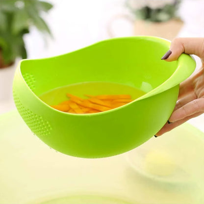 Multifunctional Kitchen Rice Washer & Drainage Basin