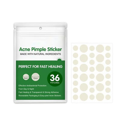 Invisible Anti-Acne Hydrocolloid Pimple Patches
