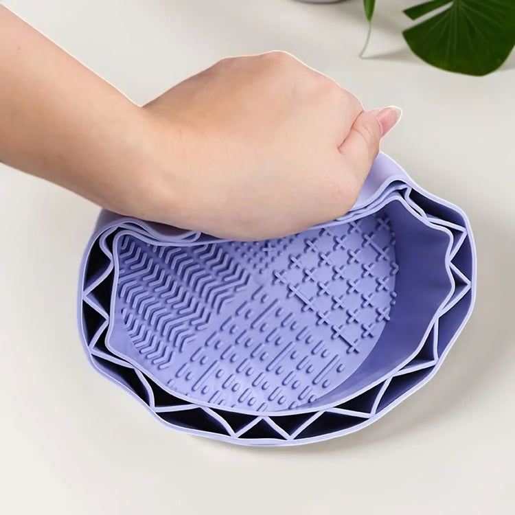 Multi Functional Makeup Brush and Beauty Sponge Cleaning Bowl