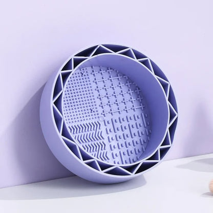 Multi Functional Makeup Brush and Beauty Sponge Cleaning Bowl