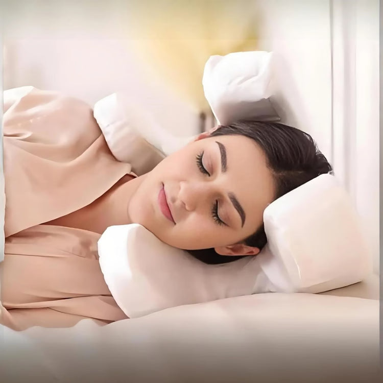 Popular Seller Memory Foam Anti Wrinkle Beauty Pillow for Face and Neck Support