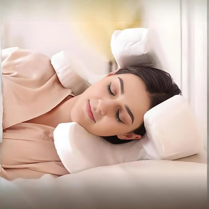 Popular Seller Memory Foam Anti Wrinkle Beauty Pillow for Face and Neck Support