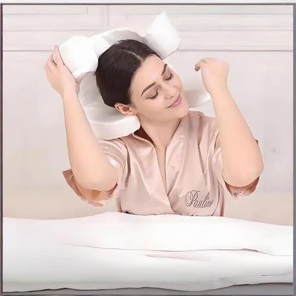 Popular Seller Memory Foam Anti Wrinkle Beauty Pillow for Face and Neck Support
