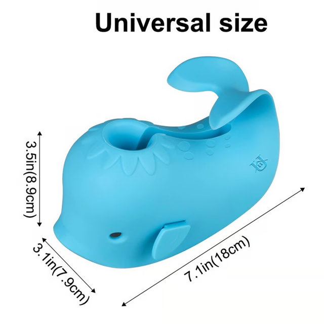 Baby Bath Faucet Silicone Cover – Spout Protector for Toddlers & Kids
