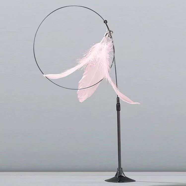 Interactive Cat Toy: Feather Teaser for Endless Fun & Bite-Resistant Play | Pet Supplies